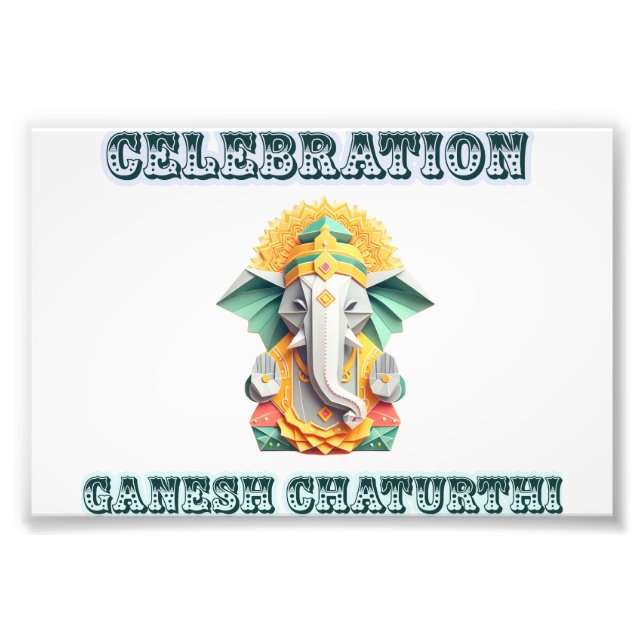 Lord Ganesh Photo Print (Front)