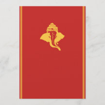 Lord Ganesh Wedding Invitation