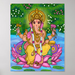 Lord Ganesha Accessories Poster
