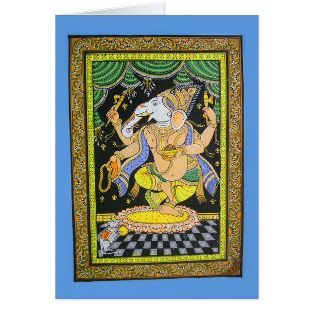 Lord Ganesha Beau Art Floral (Devant)
