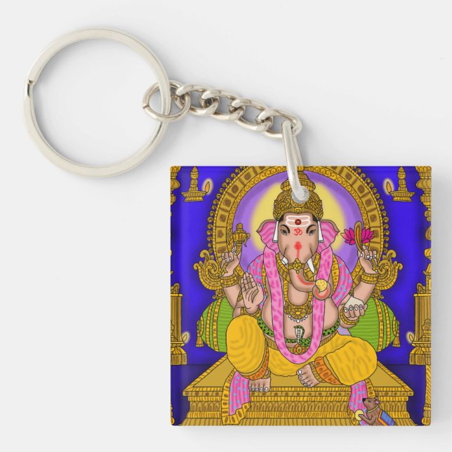 Lord Ganesha Keychain (Front)