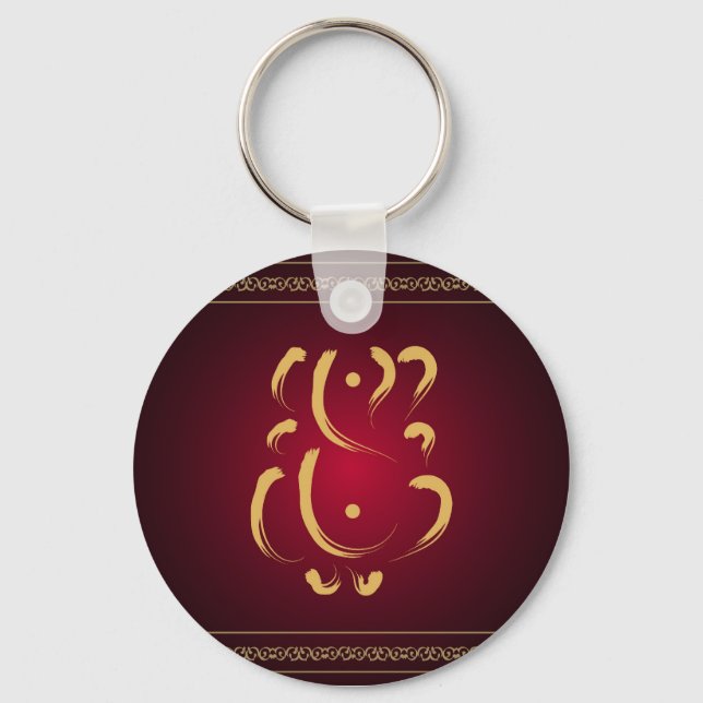 Lord Ganesha - Keychain (Front)