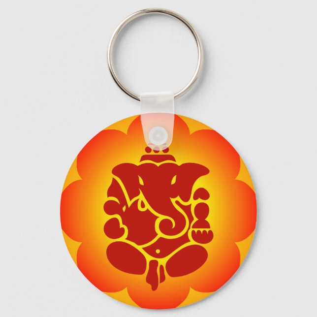 Lord Ganesha Keychain (Front)