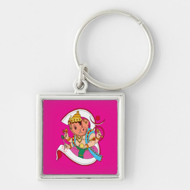 Lord Ganesha Keychain (Front)