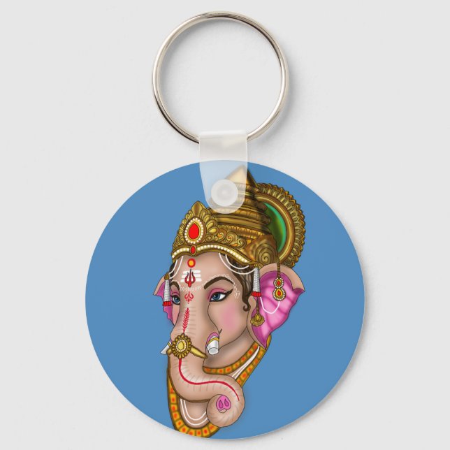 Lord Ganesha Keychain (Front)