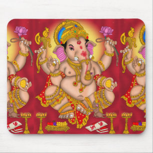Lord Ganesha Mouse Pad