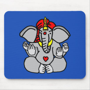 Lord Ganesha Mouse Pad