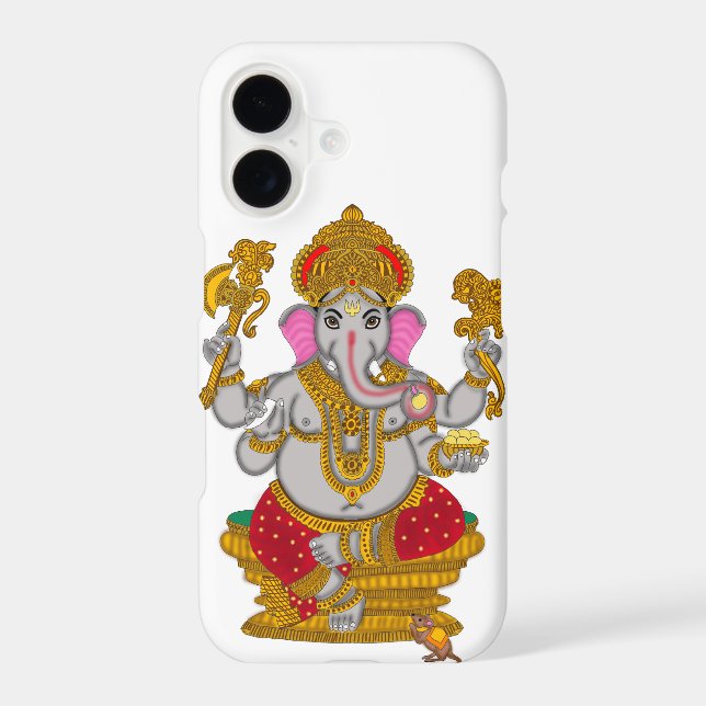 Lord Ganesha Phone Cover (Back)
