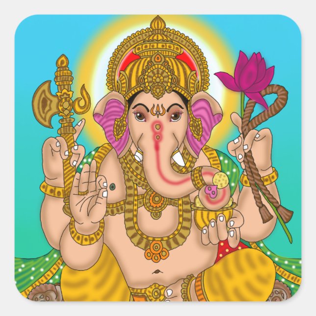 Lord Ganesha Sticker (Devant)
