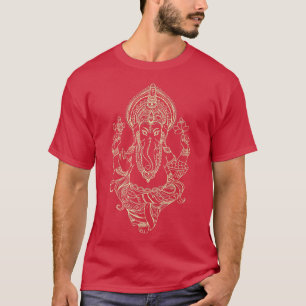 Lord Ganesha, the Elephant God of Wisdom Yoga Prem T-Shirt