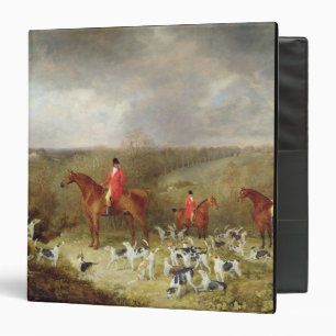 Lord Glamis and his Staghounds, 1823 (oil on canva Binder