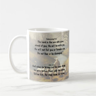 Lord Good Shephere Go Before You Bible Scripture Coffee Mug