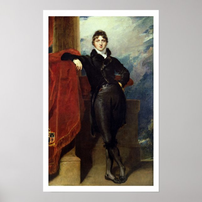 Lord Granville Leveson-Gower, Later 1st Earl Granv Poster (Front)