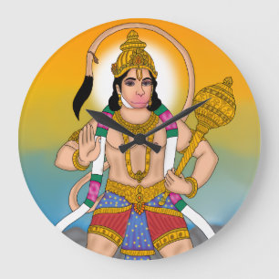 Lord Hanuman Clock