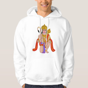 Lord Hanuman Hoodie – Spiritual Clothing & Casual