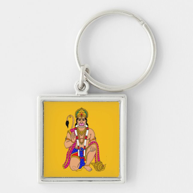 Lord Hanuman Keychain (Front)