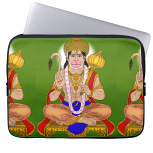 Lord Hanuman Laptop Cover