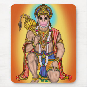 Lord Hanuman Mouse Pad
