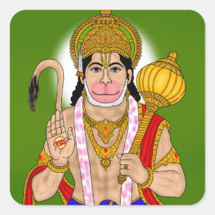 Lord Hanuman Sticker