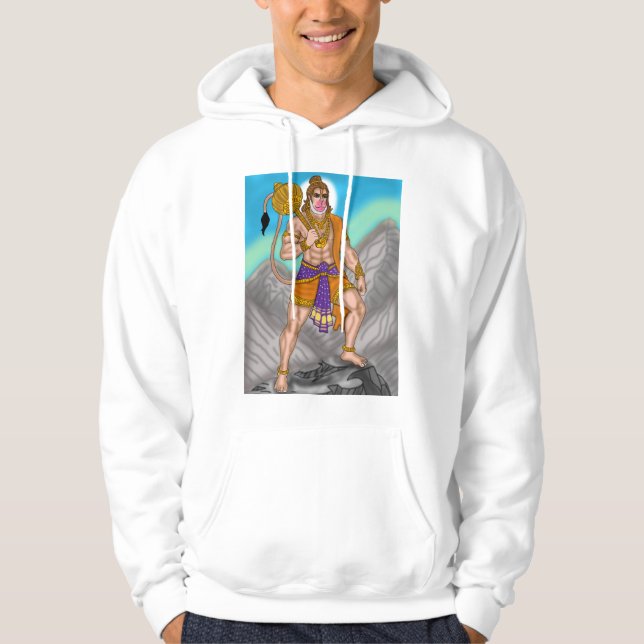 Lord Hanuman Sweat - shirt à capuche (Devant)