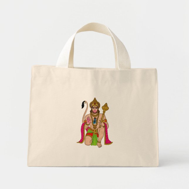 Lord Hanuman Tote Bag (Front)