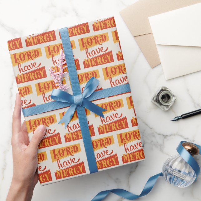 Lord Have Mercy Wrapping Paper (Gifting)