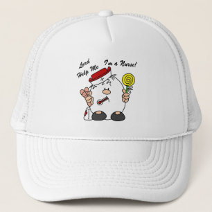 Lord Help Me I'm a Nurse Trucker Hat