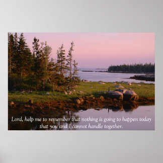 Lord, help me to remember poster