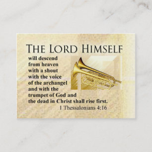 Lord Himself and Draw Near Chubby Business Card