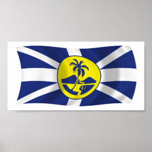 Lord Howe Island Flag Poster Print