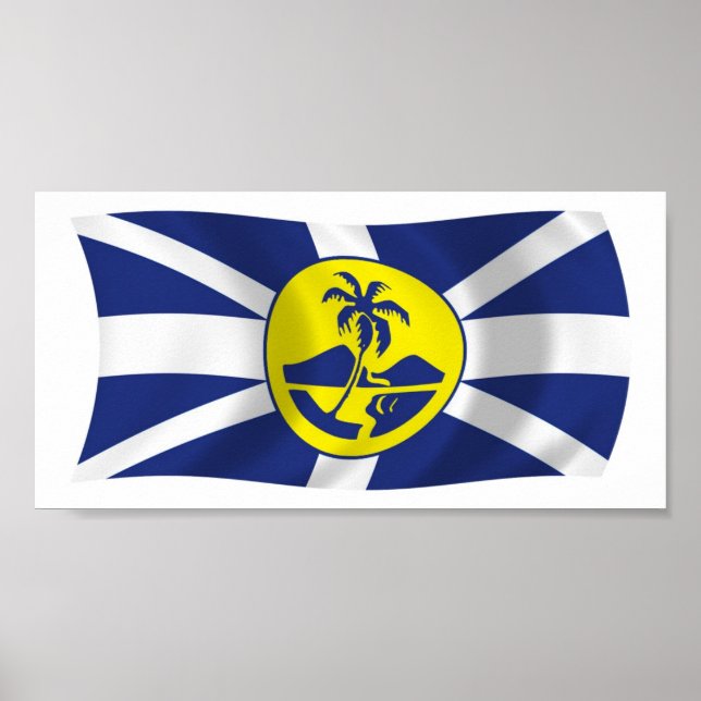 Lord Howe Island Flag Poster Print (Front)