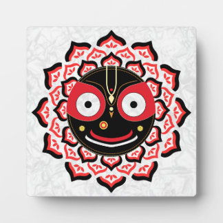 Lord Jagannath Face Chakra Hindu Deity Plaque