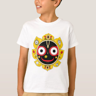 Lord Jagannath Face Hindu Deity Spiritual T-Shirt