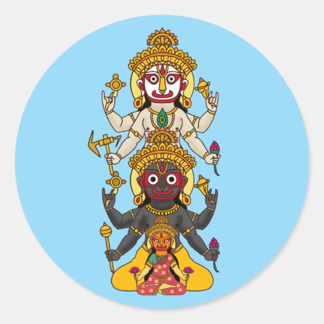 Lord Jagannath Sticker  (Front)