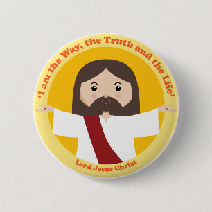 Lord Jesus Christ 2 Inch Round Button