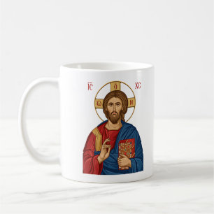 Lord Jesus Christ East Europian Church Orthodox  Coffee Mug