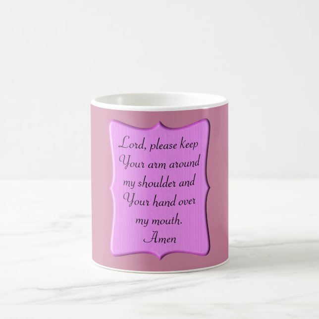 Lord, keep your arm -- coffee mug (Center)