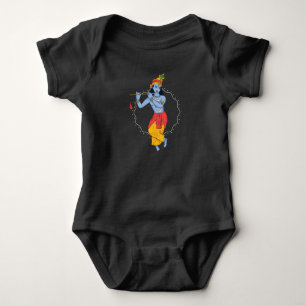 Lord Krishna Baby Bodysuit