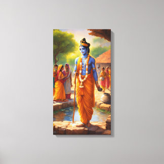 LORD KRISHNA CANVAS PRINT