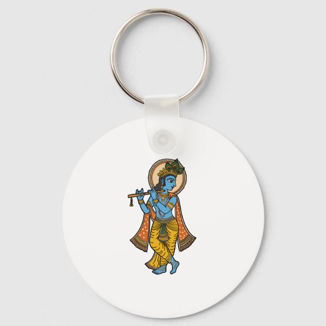 Lord Krishna Keychain (Front)