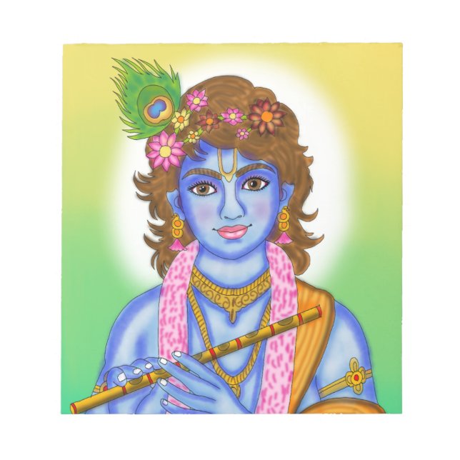 Lord Krishna Notepad (Front)