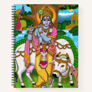 Lord Krishna Stationery Notebook