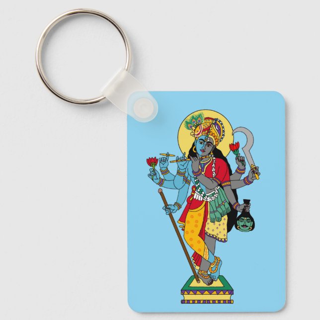 Lord Krishnakali Keychain (Front)