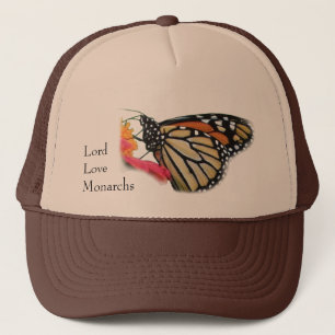 Lord Love Monarchs Butterfly Picture Trucker Hat
