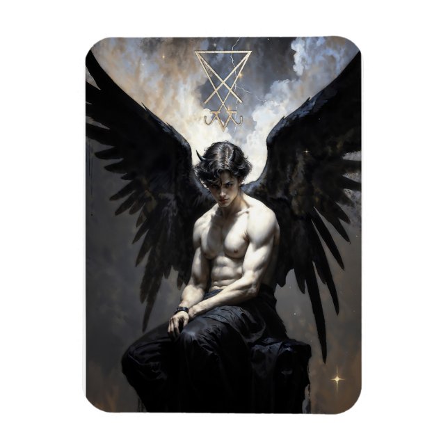 Lord Lucifer Magnet (Vertical)