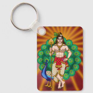 Lord Murugan Keychain
