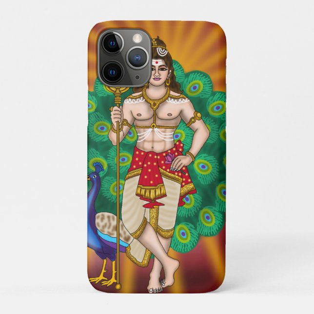 Lord Murugan Phone Cover (Back)