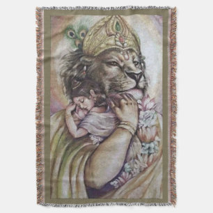 Lord Narasimha - Blanket