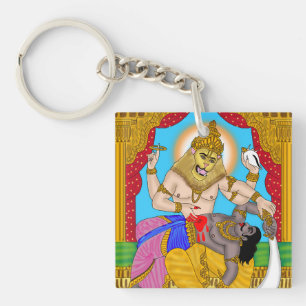 Lord Narasimha Keychain