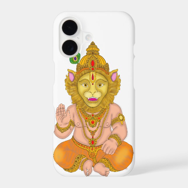 Lord Narsimha Phone Cover (Back)